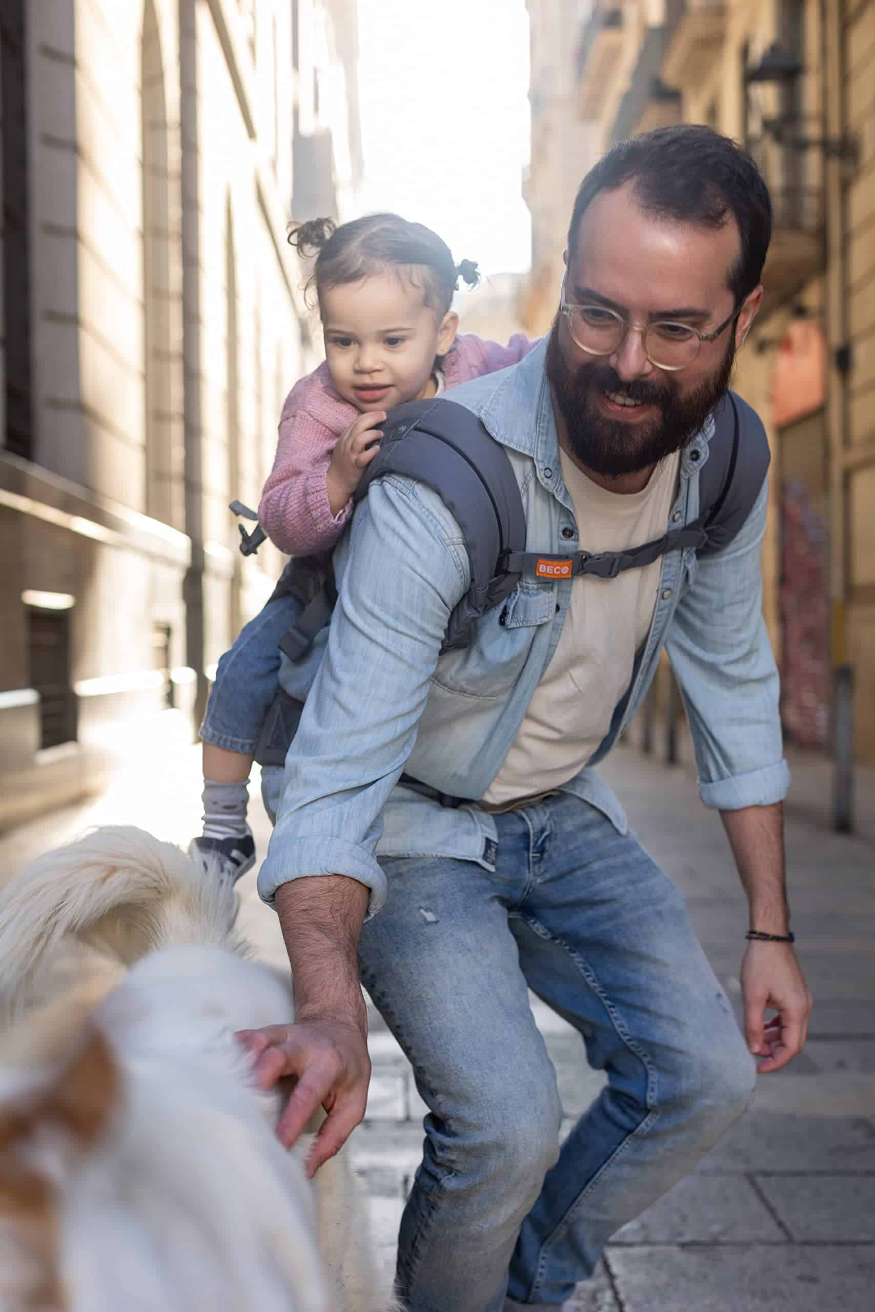 Portabebés Beco 8 Hybrid Recién Nacido a Niño Pequeño (7-45 - Imagen 10