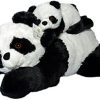 Set de Peluches de Mamá y Bebé Panda | Peluche Panda Súper