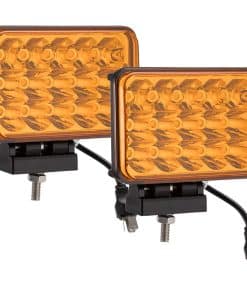 Faros LED rectangulares 4x6 pulgadas súper brillantes para