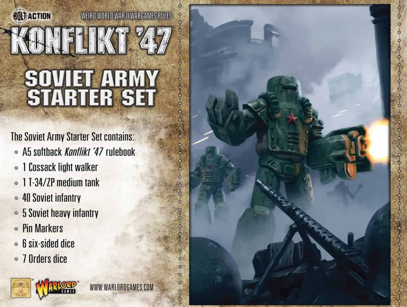 Warlord Games Konflict '47 Soviet Army Starter Set 1:56 - Imagen 3