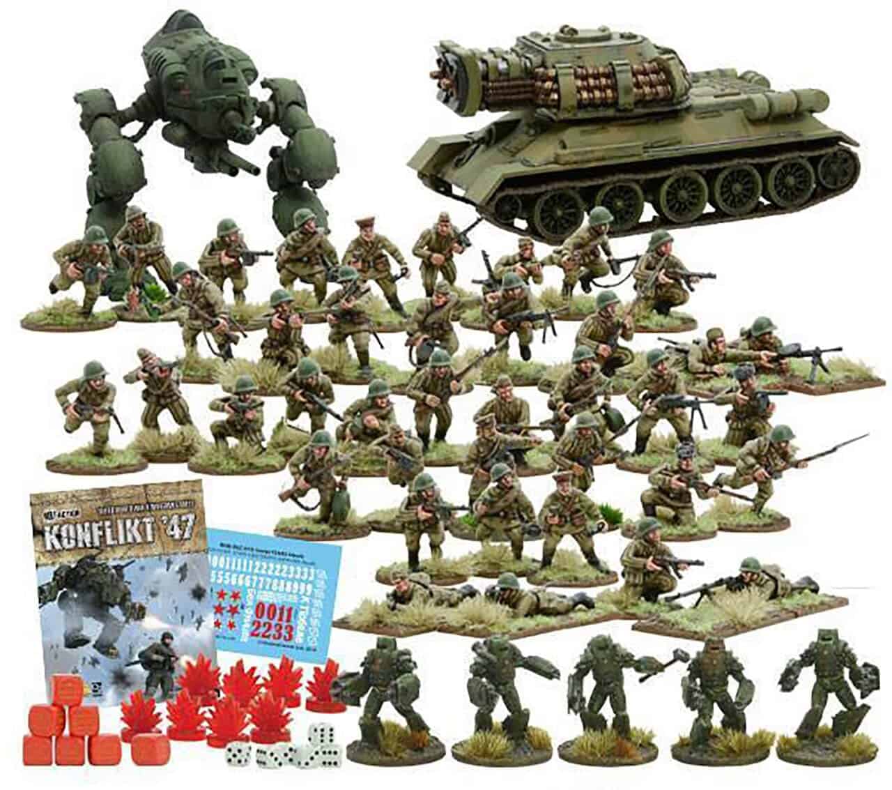 Warlord Games Konflict '47 Soviet Army Starter Set 1:56