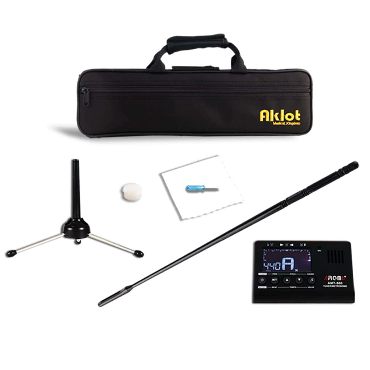 Flauta C Aklot, Cuproníquel Plateado de Níquel para - Imagen 9