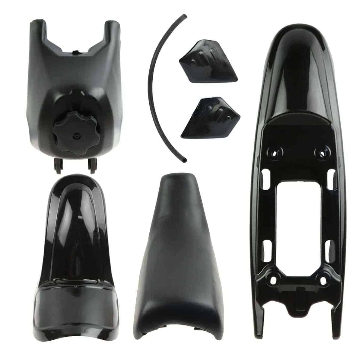 Kit de Guardabarros de Plástico Completo Asiento Tanque de