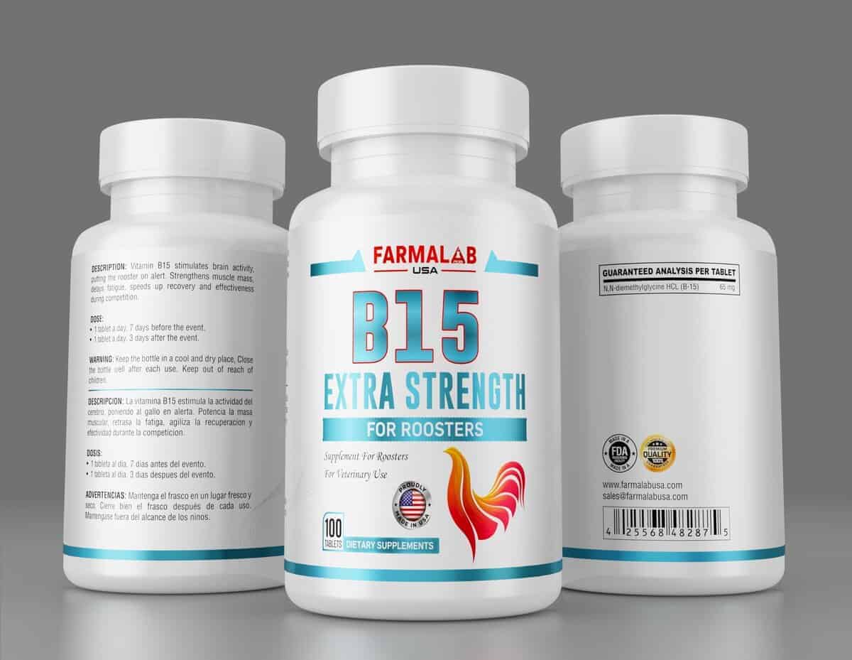B-15 Extra Fuerte para Gallos B15 Extra Strength for