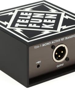Caja Directa de Instrumento Activa de 1 Canal Telefunken