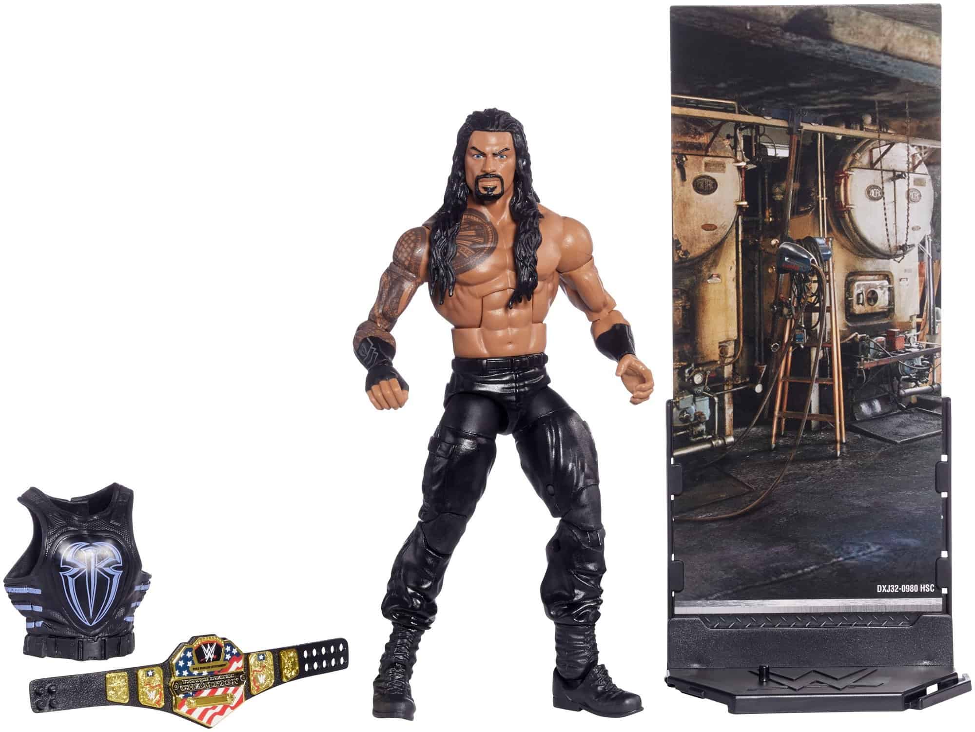 FIGURA DE ACCIÓN DE COLECCIÓN DE ELITE WWE ROMAN REIGNS - Imagen 3