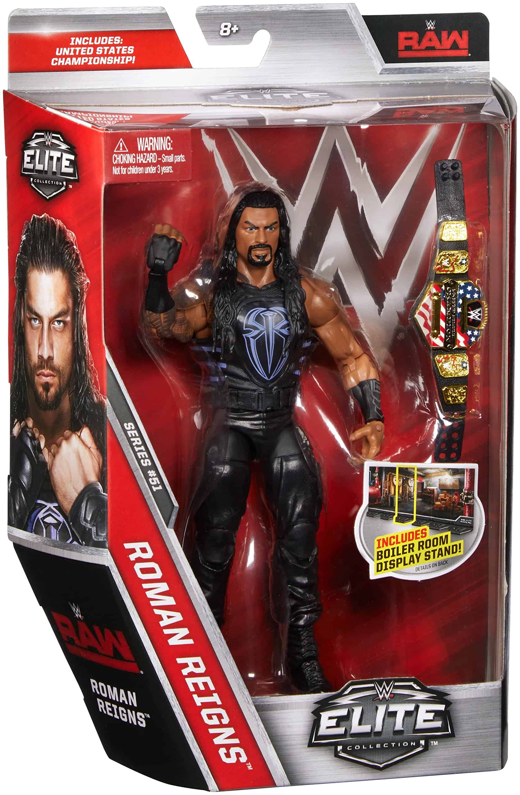 FIGURA DE ACCIÓN DE COLECCIÓN DE ELITE WWE ROMAN REIGNS - Imagen 5