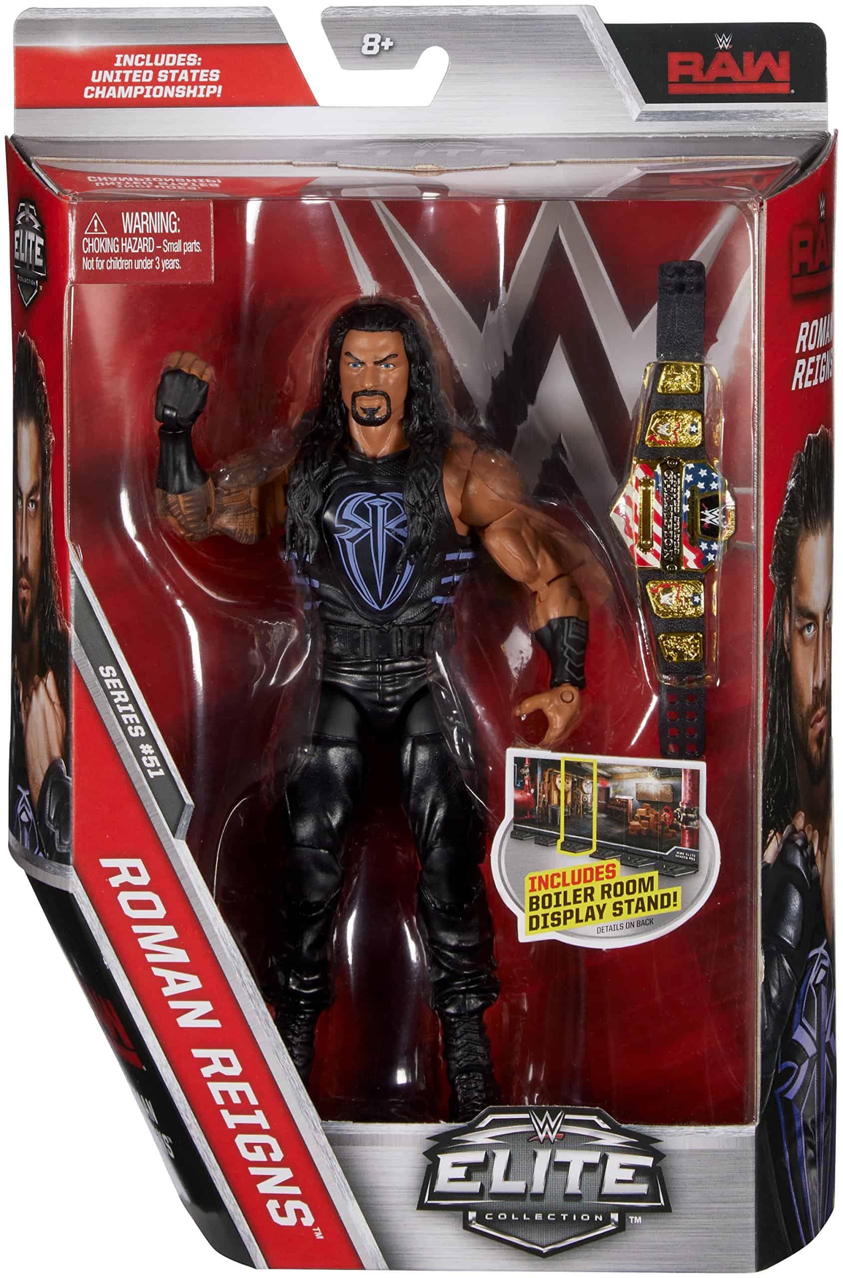 FIGURA DE ACCIÓN DE COLECCIÓN DE ELITE WWE ROMAN REIGNS - Imagen 4