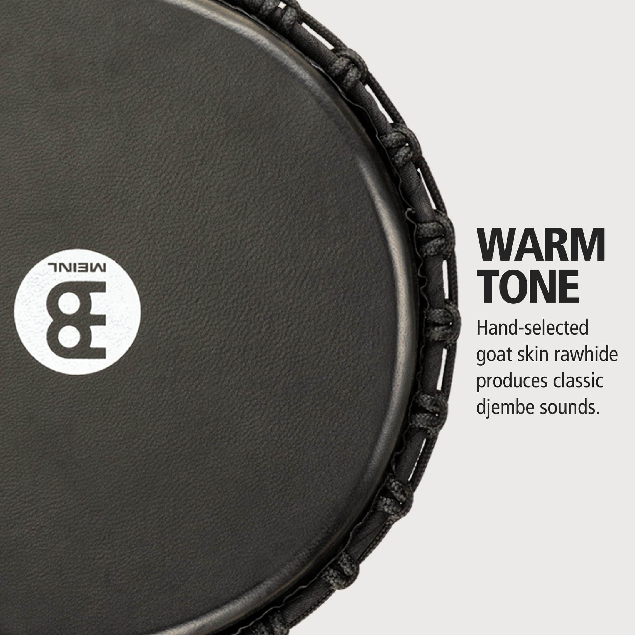 Meinl Percusión Tambor Djembe Estilo, Tallado a Mano de - Imagen 5