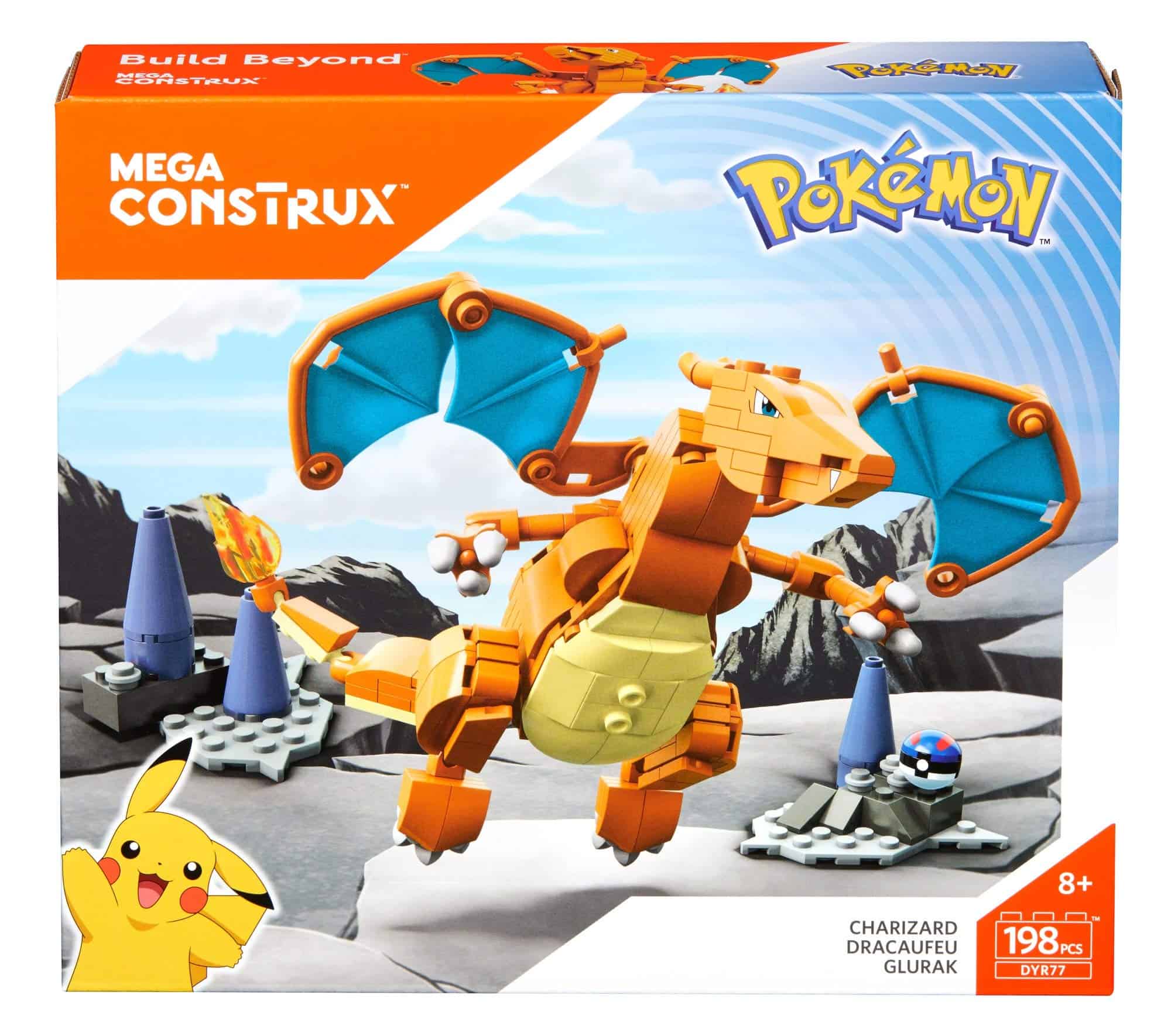 Mega Construx Pokemon Charizard - Imagen 8