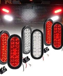 Kit de luces traseras para remolque LED ovaladas TRUE MODS