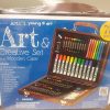 Set de Arte y Creatividad de 78 Piezas en un Estuche de