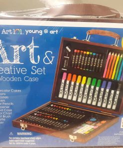 Set de Arte y Creatividad de 78 Piezas en un Estuche de