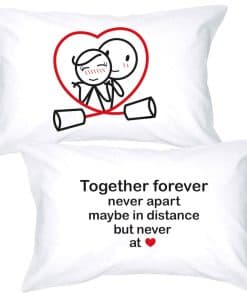 Conjunto de Fundas de Almohada BoldLoft Together Forever