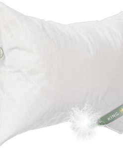 Almohada de plumas de ganso europeo East Coast Bedding -