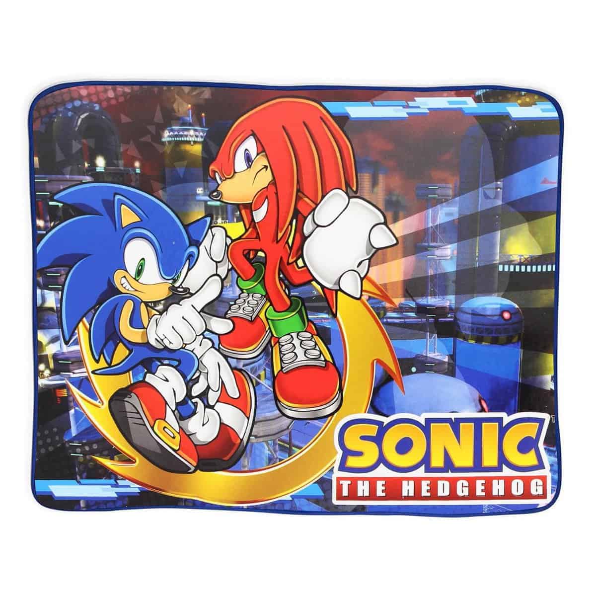 Gran Mantita Sonic The Hedgehog Sonic and Knuckles 46"x60"