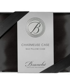Funda de Almohada de Seda Branché Beauty Sleep -Negro