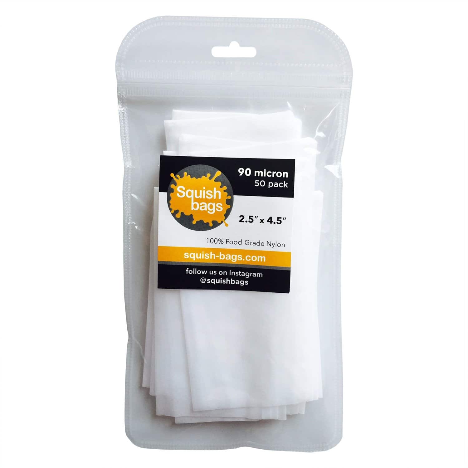 Bolsas de Rosin para Prensa - 50 Piezas (90 micrones) -