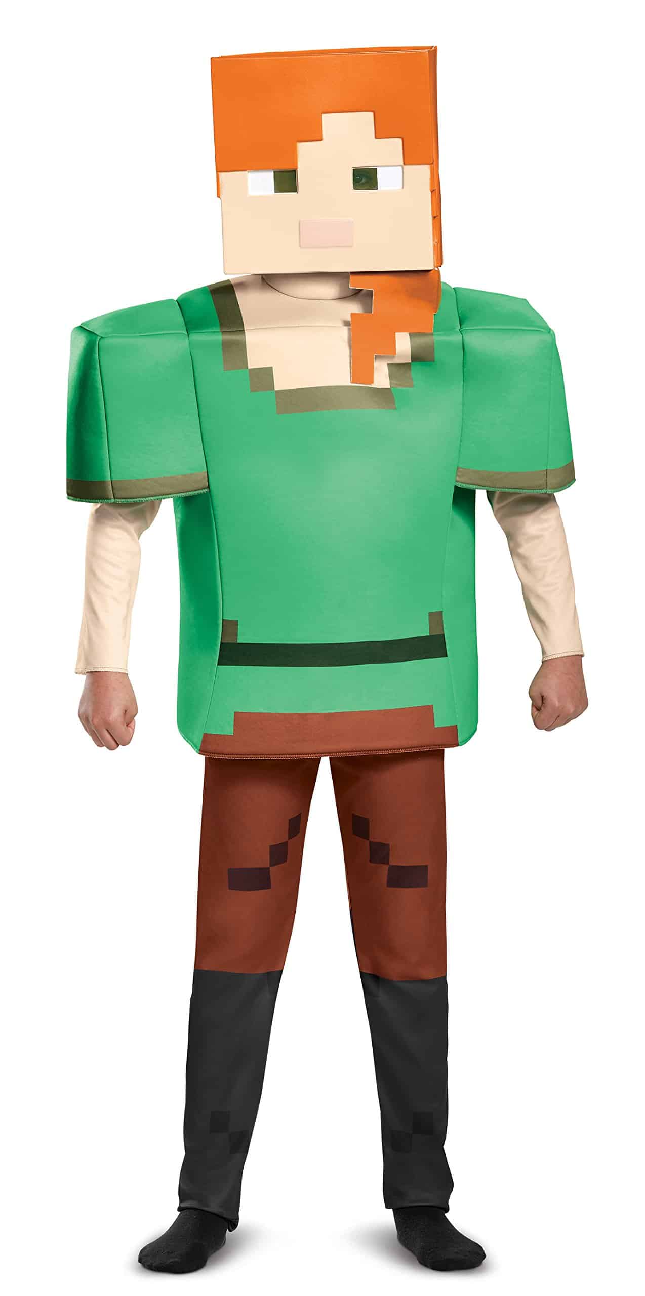 Disfraz Deluxe de Minecraft Alex, Multicolor, Talla Mediana - Imagen 4
