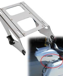 Montura de equipaje desmontable de 2 plazas ECOTRIC Chrome