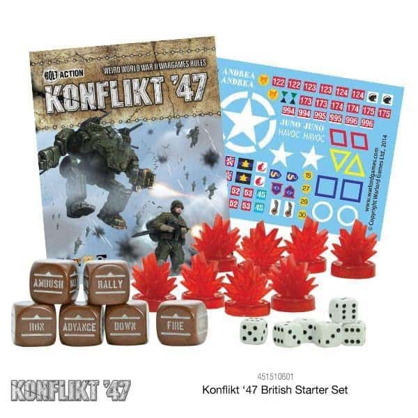 Warlord Games Konflict '47 British Army Starter Set 1:56 - Imagen 4