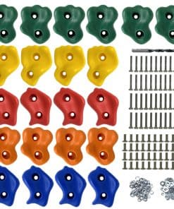 22 Asaderos de Escalada para Niños - Set de Piedras para