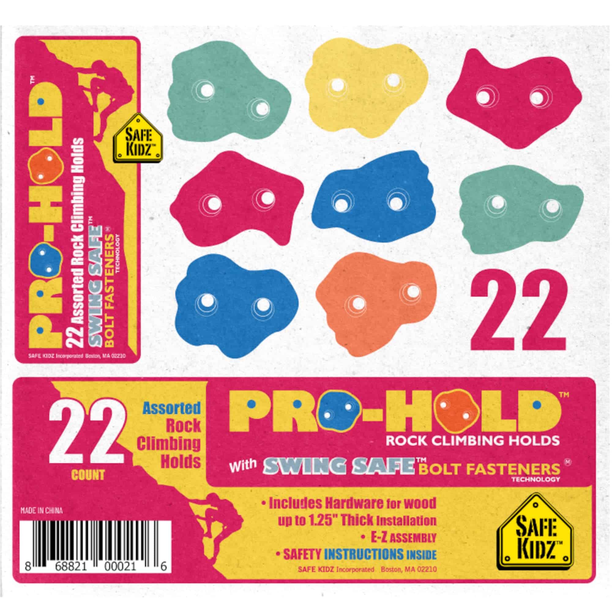 22 Asaderos de Escalada para Niños - Set de Piedras para - Imagen 5