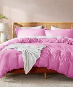 Conjunto de Funda de Edredón Nestl Light Pink California