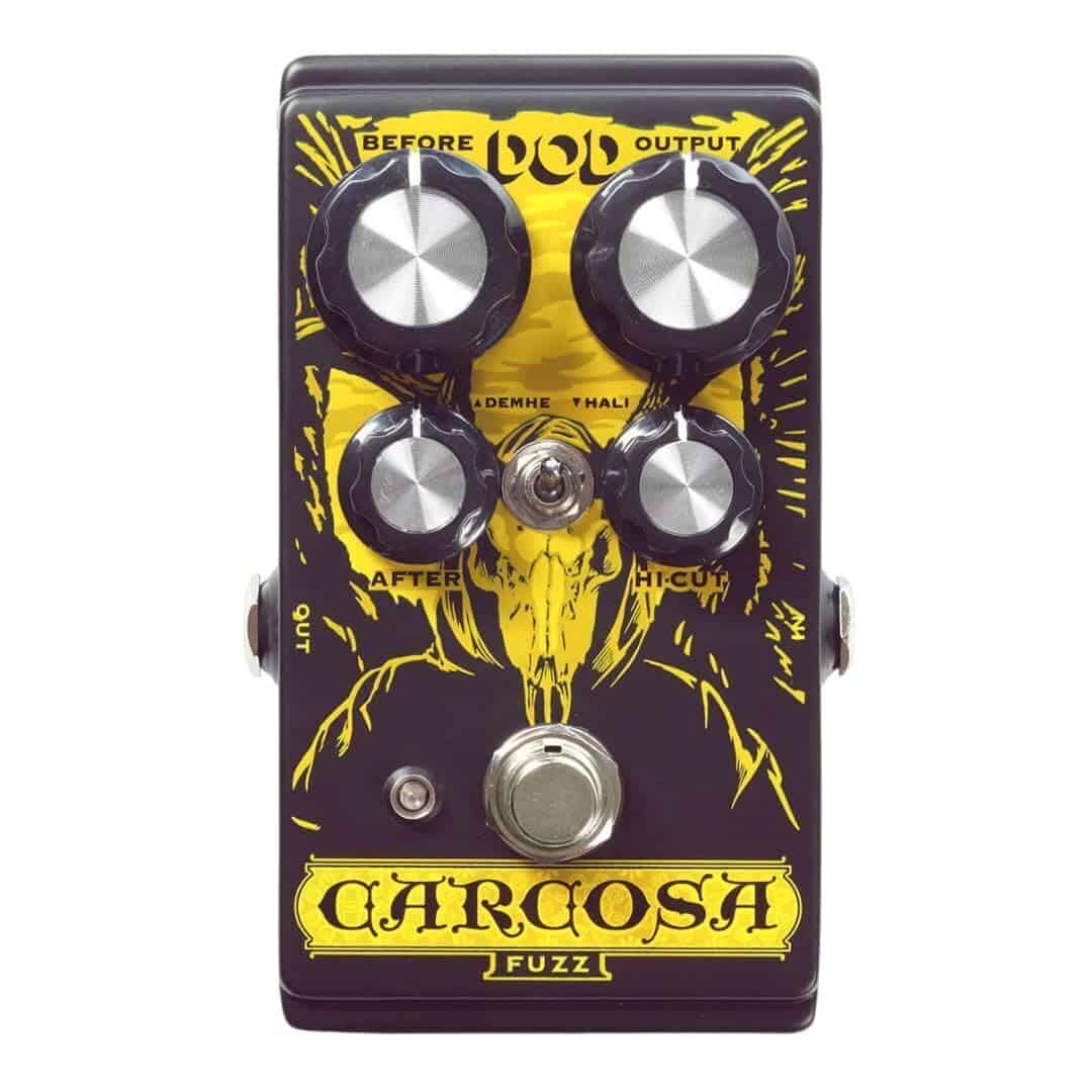 Pedal de Fuzz Analógico DigiTech DOD Carcosa con Tonos de