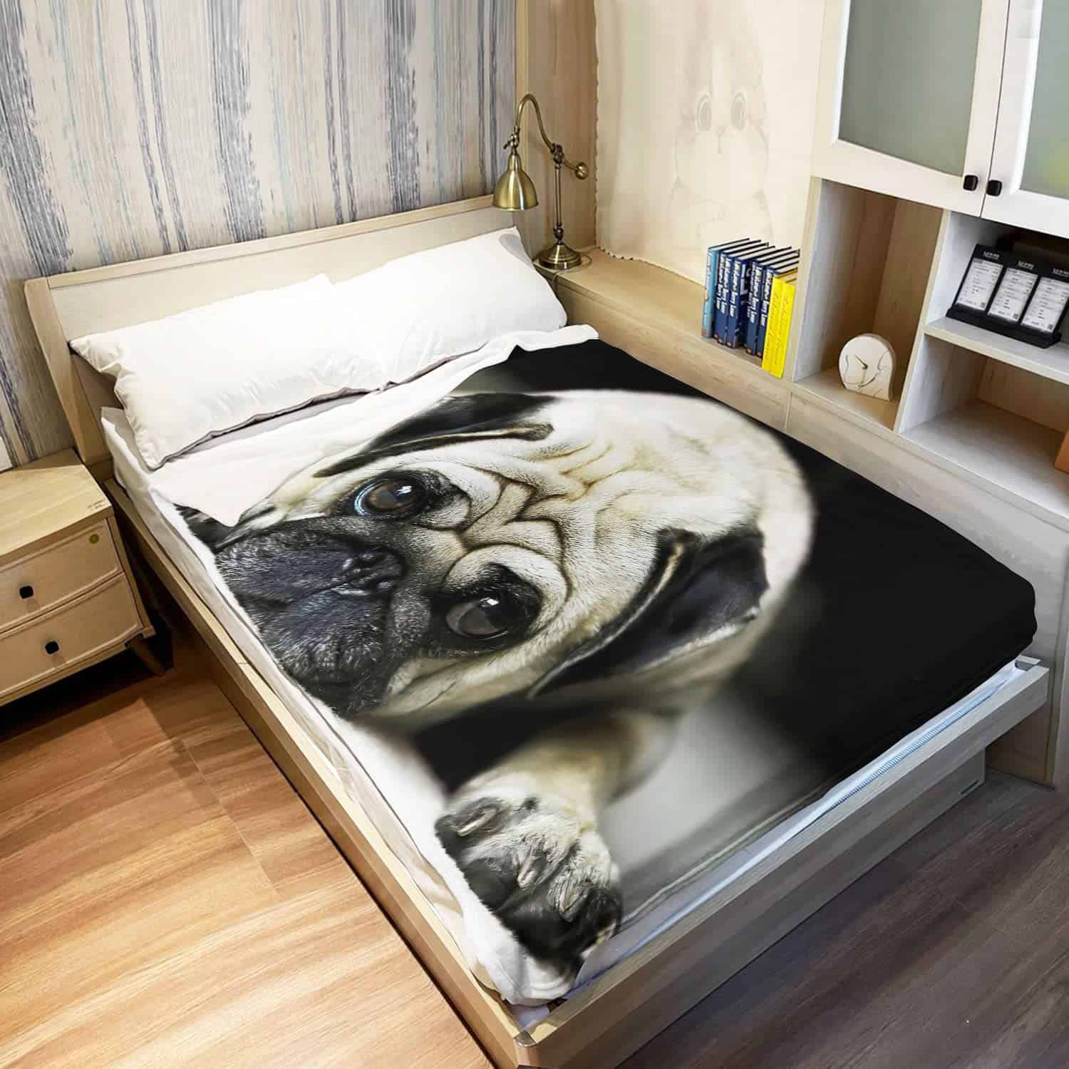 Manta YISUMEI 50" X 80" de Felpa Suave para Sofá - Diseño - Imagen 4