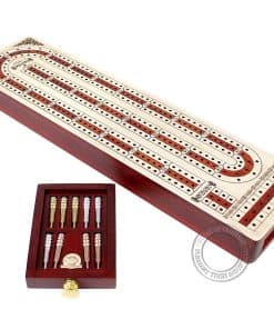 Tablero de Cribbage Continuo en Forma de Alfabeto e