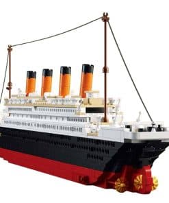 Kit de bloques de construcción para el Titanic con 1021