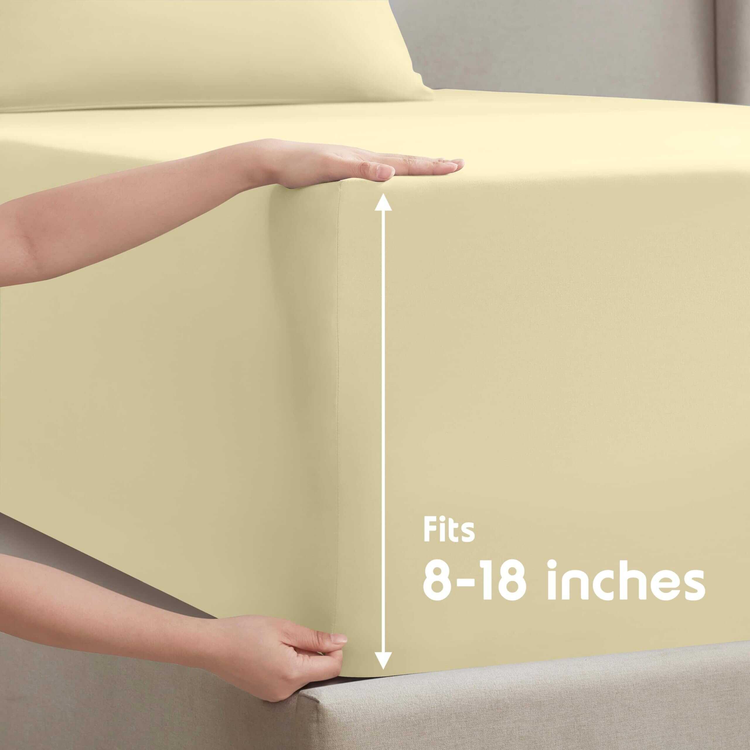 Juego de Sábanas Divididas para Camas Ajustables Nestl - Imagen 5