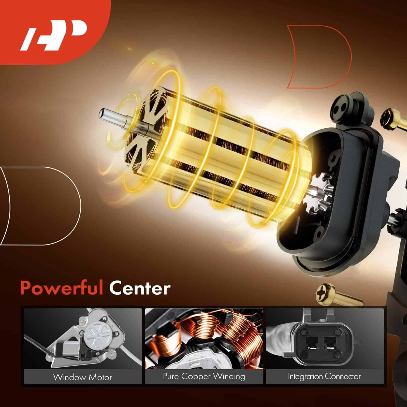 Ensamble de Regulador de Ventana con Motor A-Premium de - Imagen 5