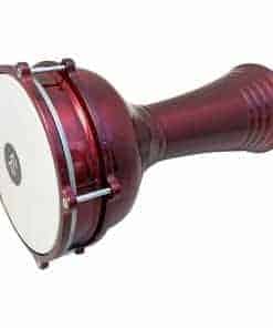 ZAZA Percusión 16'' Largo Darbuka de Aluminio, 8" Cabeza