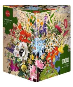Puzzle triangular 'La vida de las flores' Degano de Heye