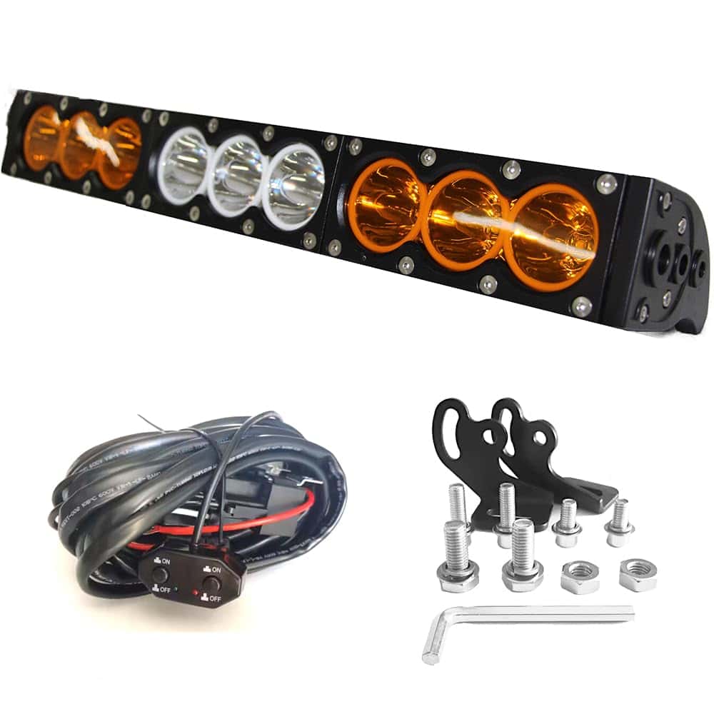 Barra de Luces LED de Doble Color 17 pulgadas 90W Fila