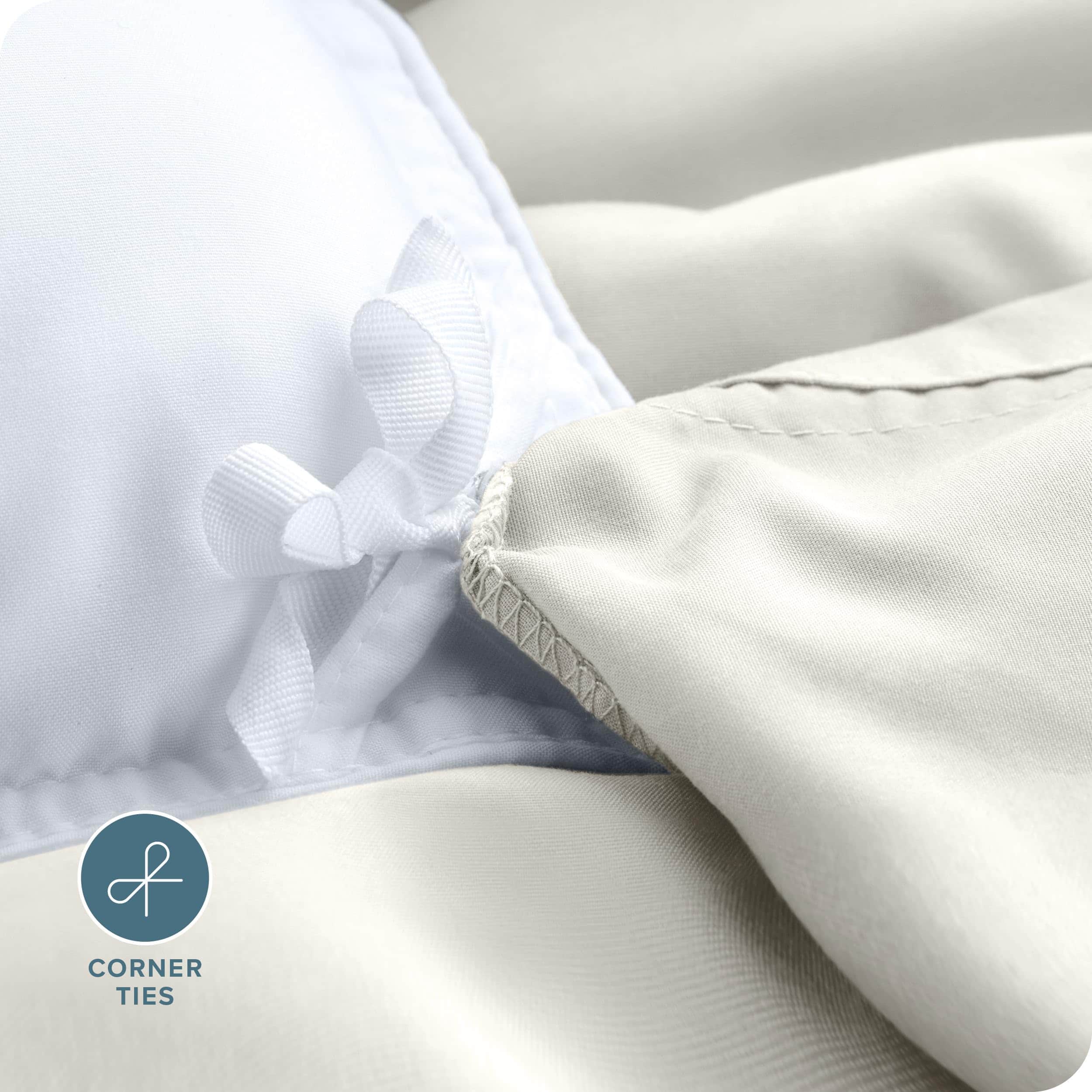 Juego de Cubierta de Edredón Bare Home Tamaño Queen - - Imagen 9