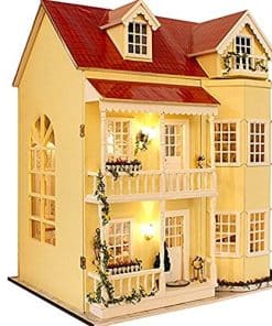 Set de Casa de Muñecas DIY Flever� con Muebles para Gift