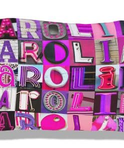 Funda de Almohada Personalizada con CAROLINE - fotos de