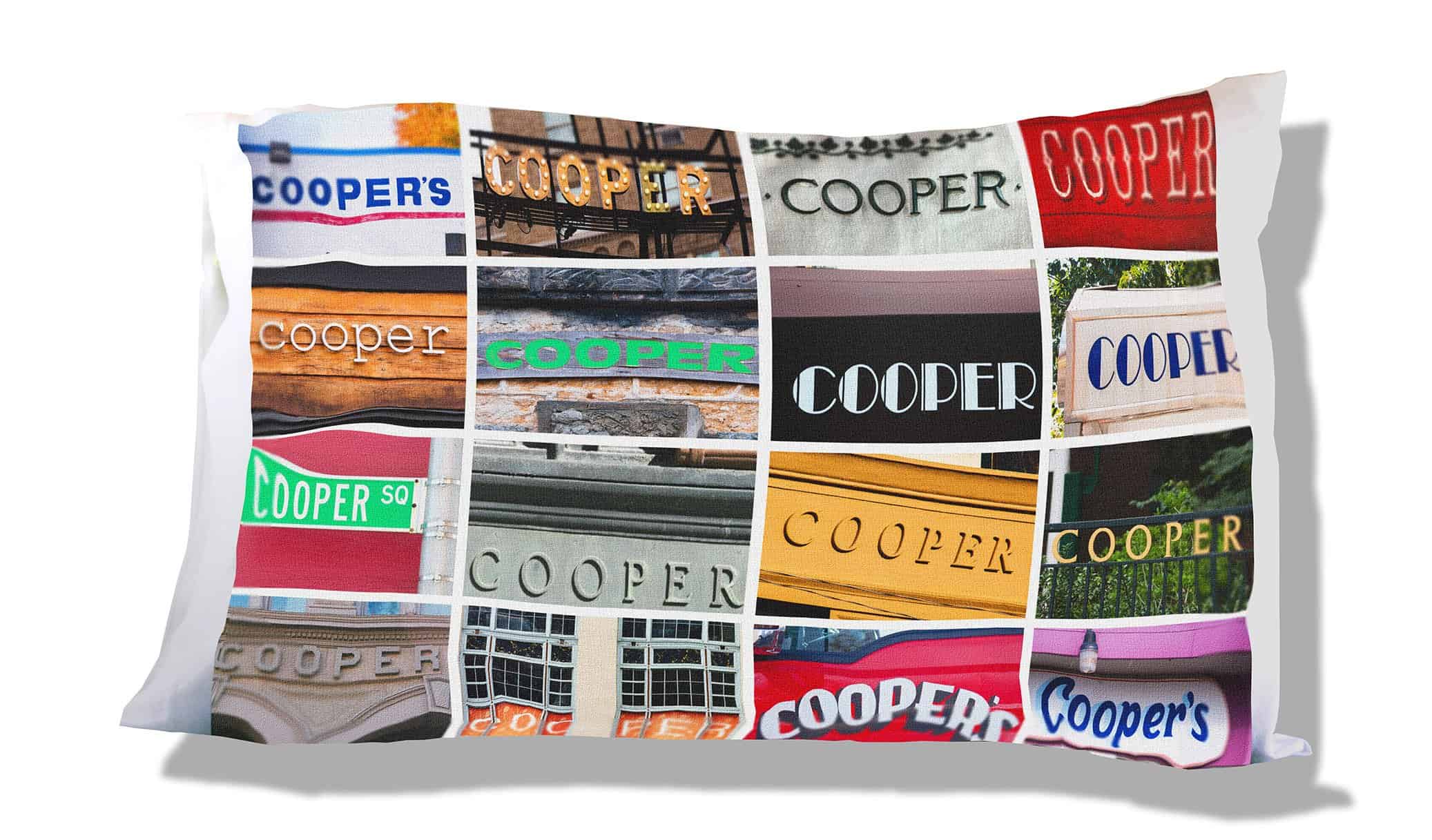 Funda de Almohada Personalizada con el nombre COOPER -