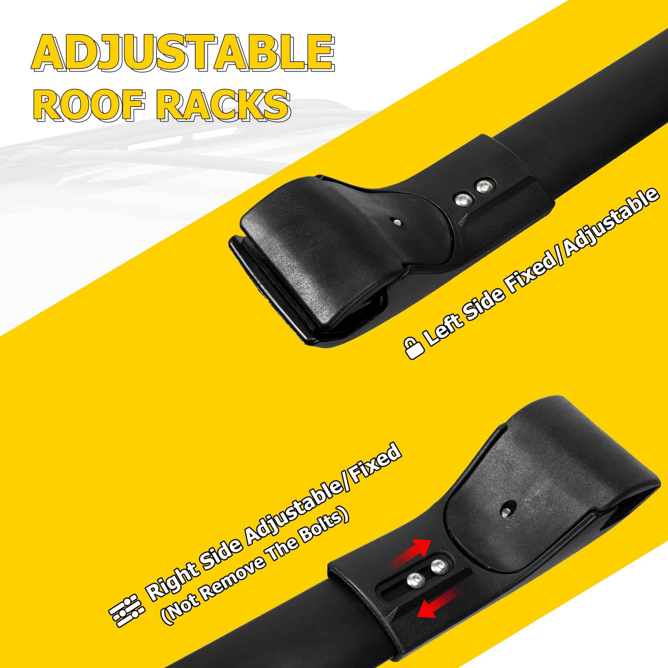 Barras transversales del portaequipajes AUXMART para Subaru - Imagen 5