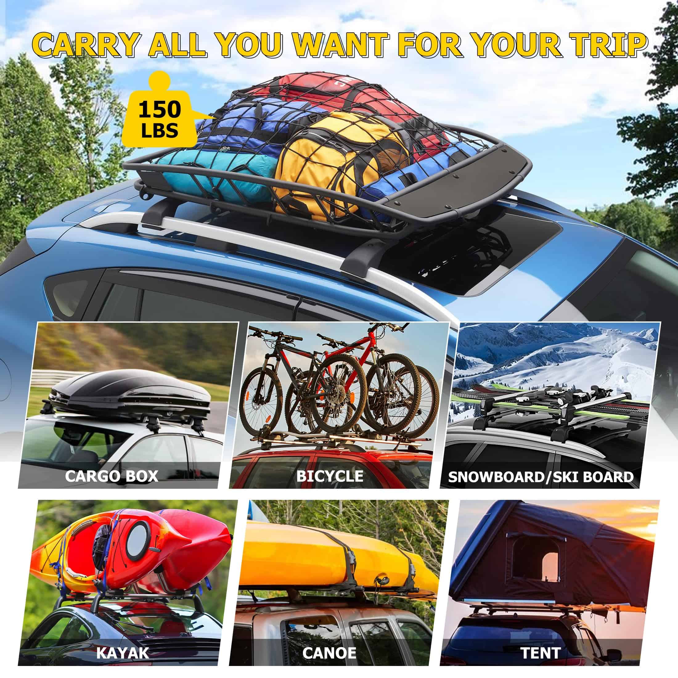 Barras transversales del portaequipajes AUXMART para Subaru - Imagen 4