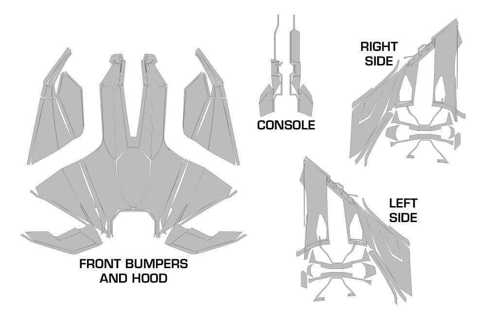 Kit de Calcomanías de Gráficos para Roadster Compatible con - Imagen 3