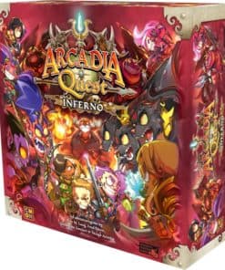 Juego de Mesa Arcadia Quest Inferno | Juego de Estrategia |