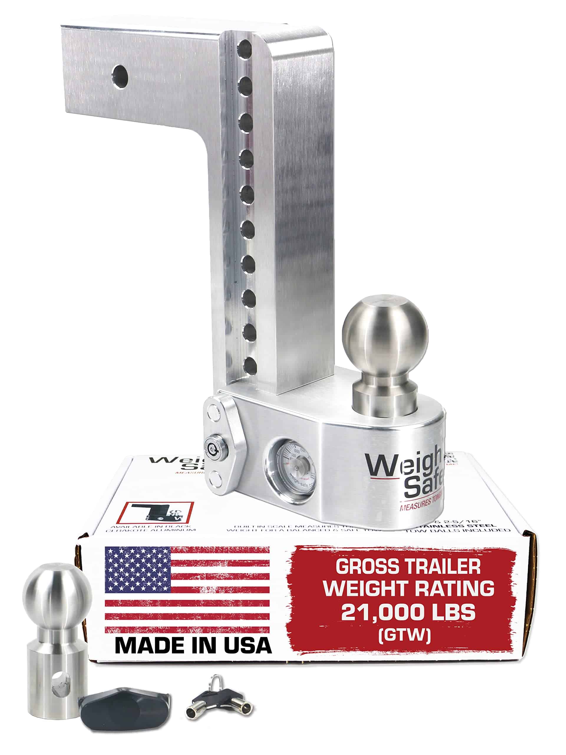 Weigh Safe Ajustable Enganche de Remolque - Enganche de