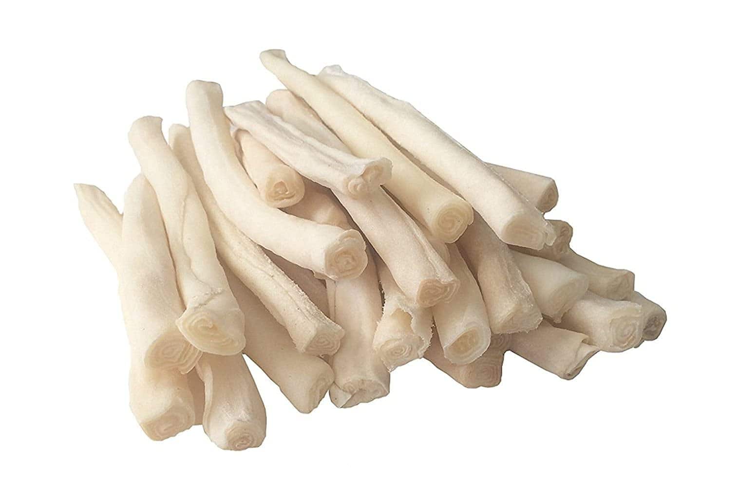 123 Treats | Palitos de Cuero Crudo para Perros - (30