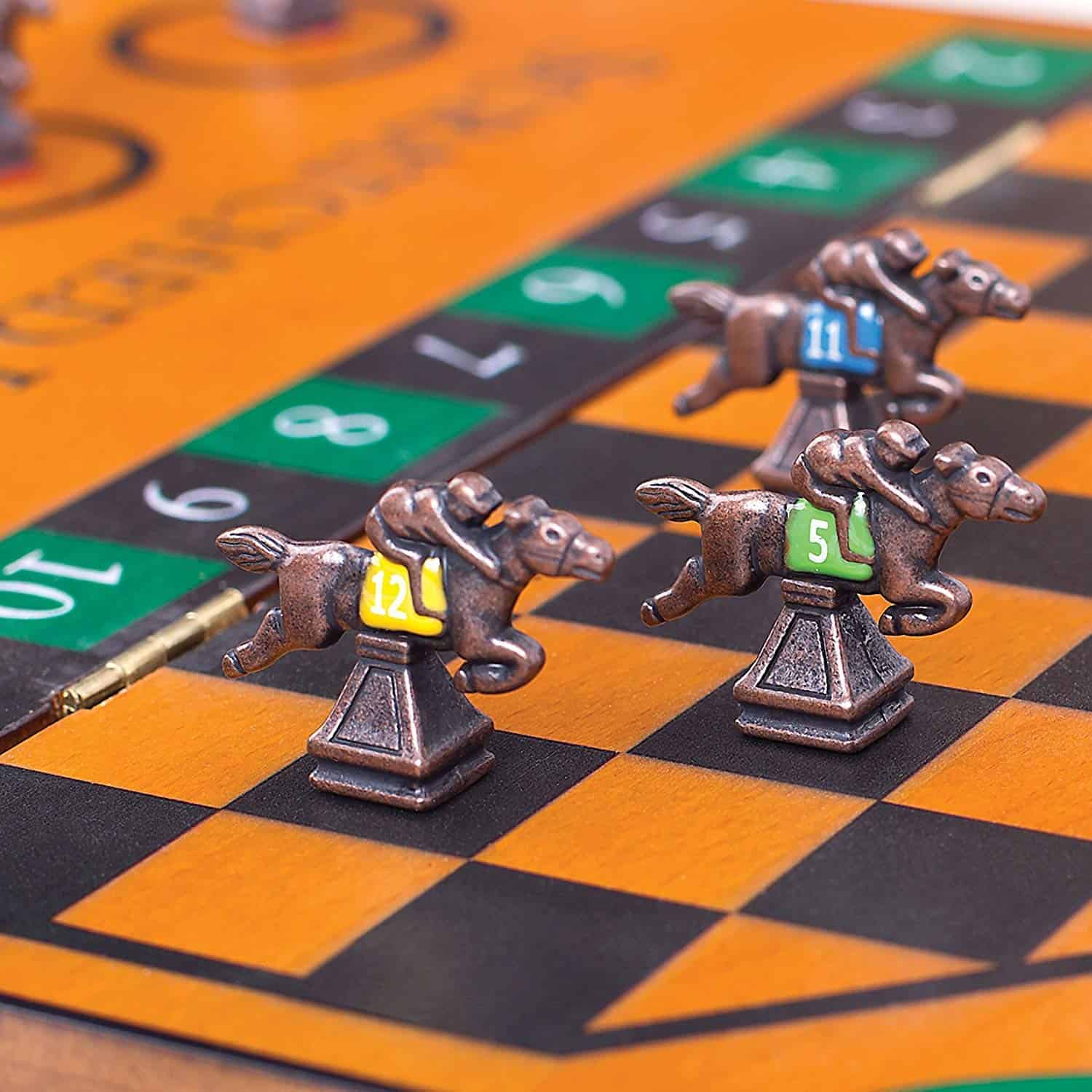 Juego de Carreras de Caballos Derby de WE Games con Piezas - Imagen 6