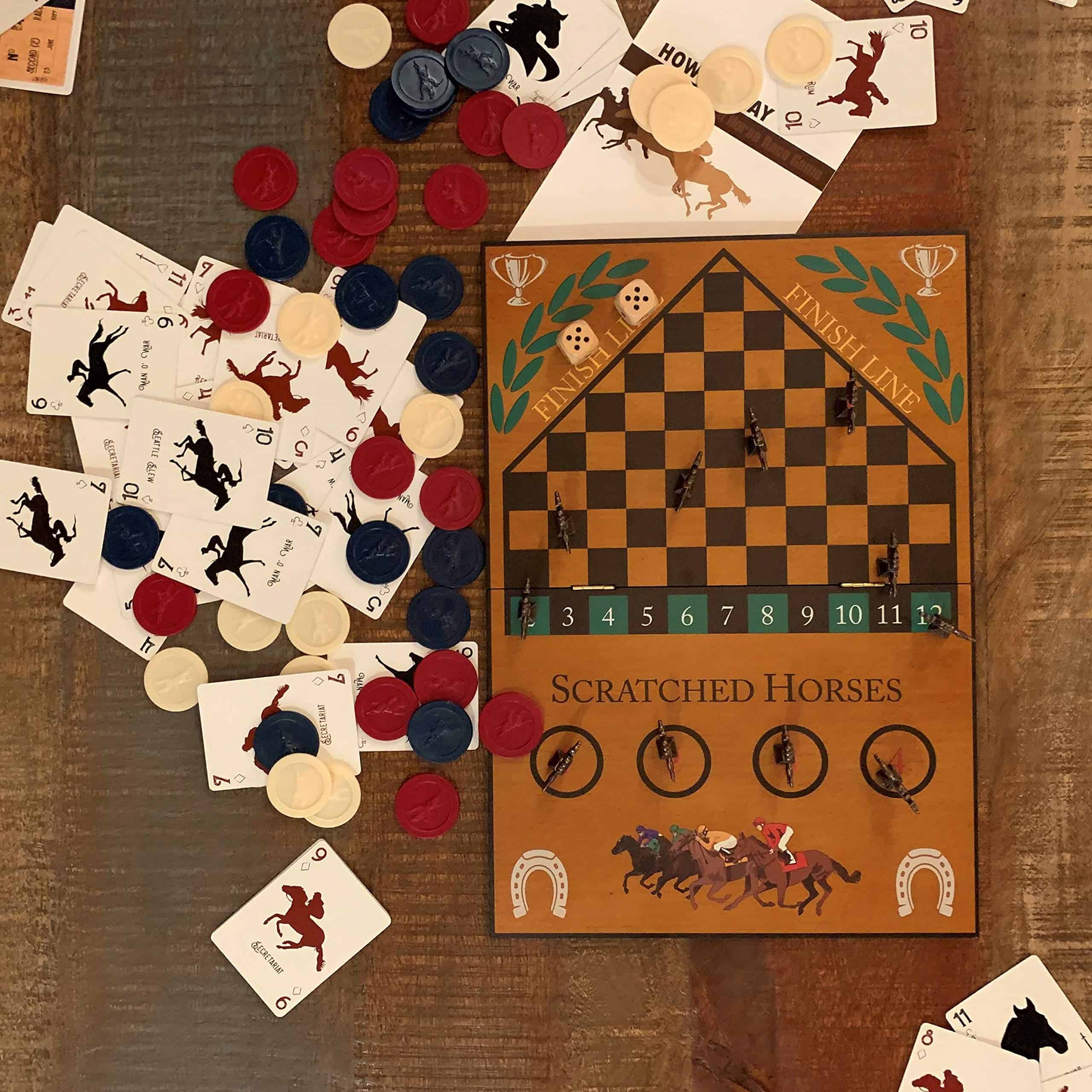 Juego de Carreras de Caballos Derby de WE Games con Piezas - Imagen 4