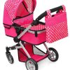 Cochecito Plegable Fash n kolor para Muñeca con Diseño de